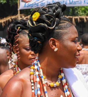 Women in Epe-Ekpe Festival in Glidji, Togo