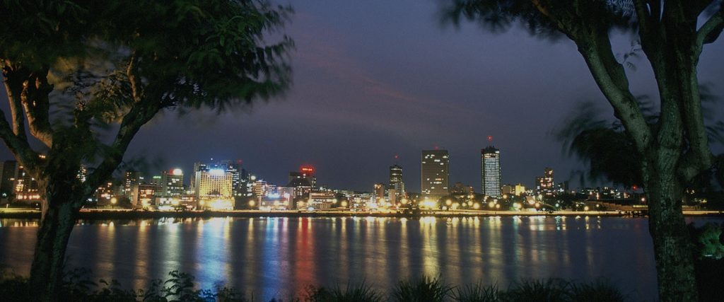 Skyline of Abidjan, Ivory Coast, a great destination for your first time in Africa